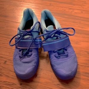 Blue Crossfit Lifting Shoes